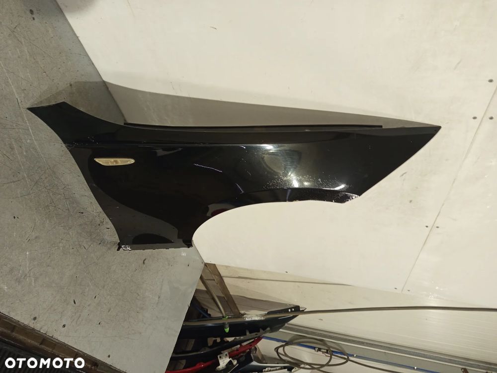 BŁOTNIK PRZÓD PRZEDNI PRAWY BMW 1 E81 E82 E87 E88 BLACK SAPPHIRE CZARNY - 3