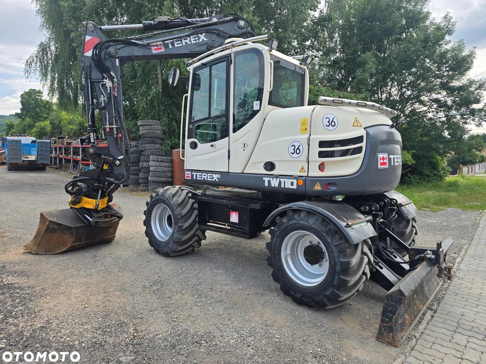 Terex TW 110 Full Opcja SVAB Engcon - 10