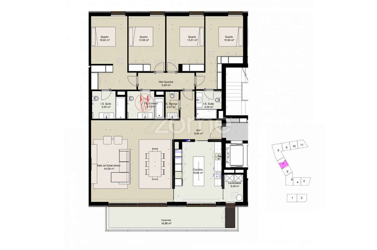 Edifício Serralves | Apartamento T4 | Premium na Foz do Porto