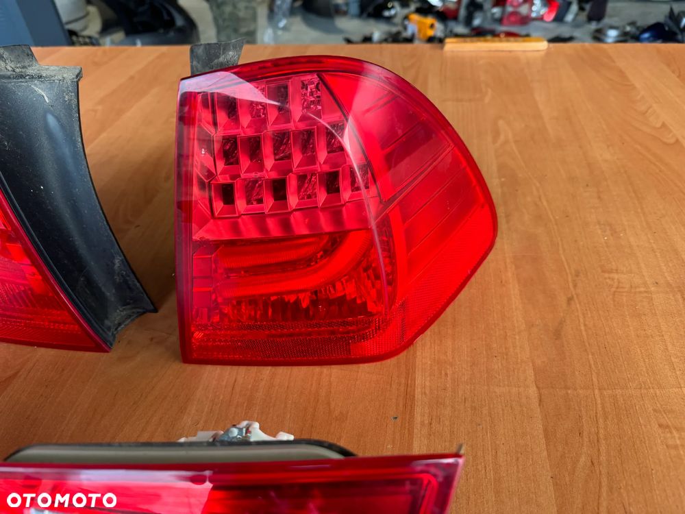 Lampa tylna lewa prawa komplet BMW E91 lift led Europa - 3