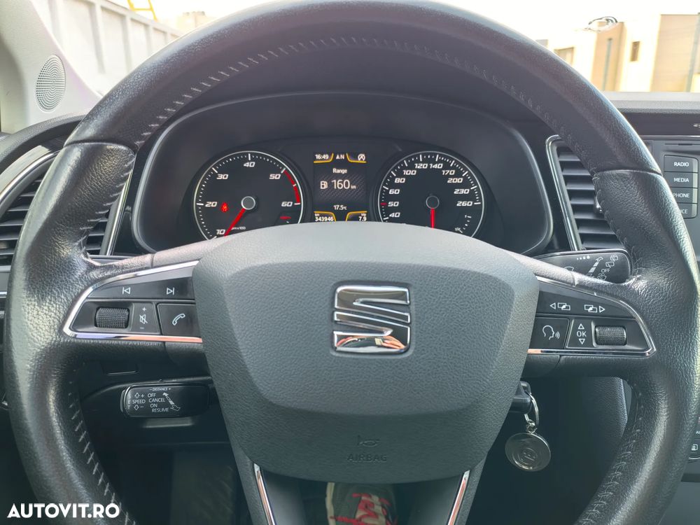 Seat Leon 1.6 TDI DPF Start&Stop DSG Style - 12