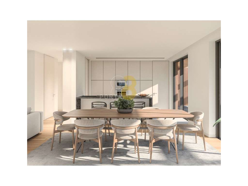 Excelente apartamento T3, com 22m2 de espaço exterior, dois lugares... - Grande imagem: 5/44