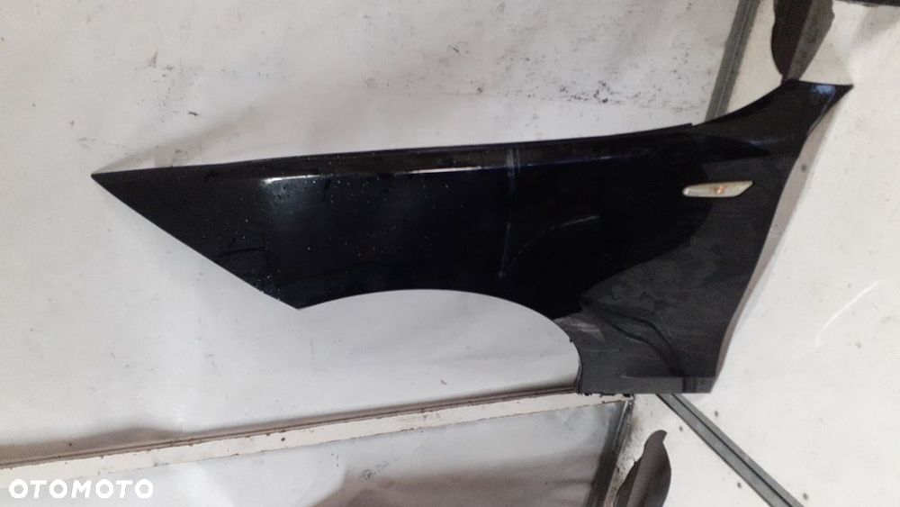 * BŁOTNIK PRZEDNI PRZOD  LEWY BMW 1 E81 E82 E87 E88 BLACK SAPPHIRE CZARNY - 3