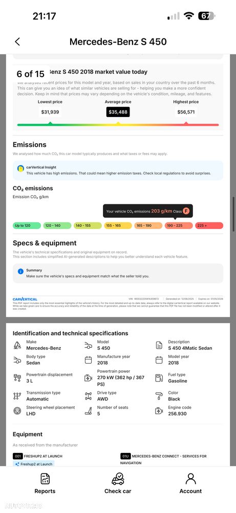 Mercedes-Benz S 450 4MATIC L 9G-TRONIC - 18