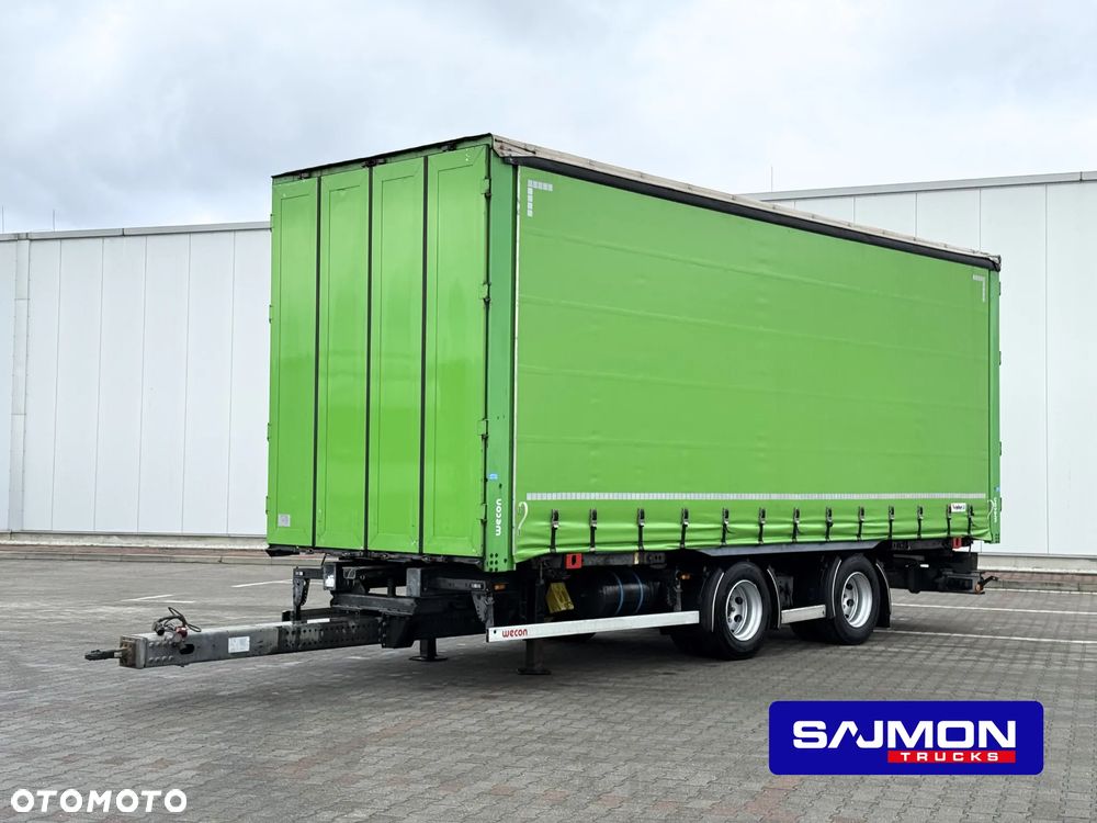 Wecon PRZYCZEPA TANDEM / 7,75 M / OPONY 90% / SUWANY PODNOSZONY DACH / SALON PL - 1