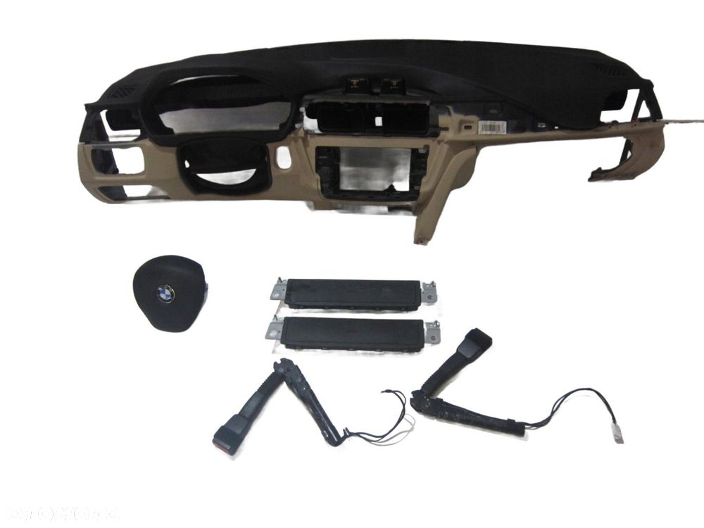 BMW F30 F32 DESKA ROZDZIELCZA KONSOLA AIRBAG USA - 1
