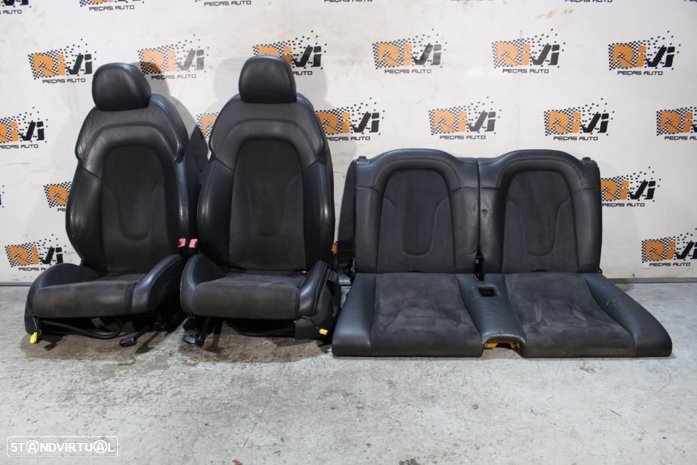 Bancos Audi TT 8J SLine em Pele e Alcântara - 1