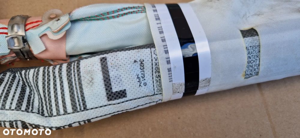 ALFA ROMEO STELVIO KURTYNA BOCZNA LEWA AIRBAG - 2