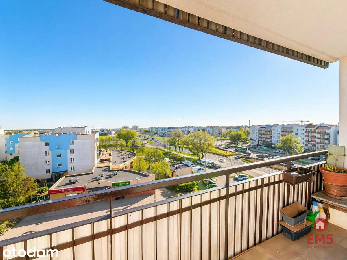 3 pokoje | 62,9 m² | balkon | do remontu | widok