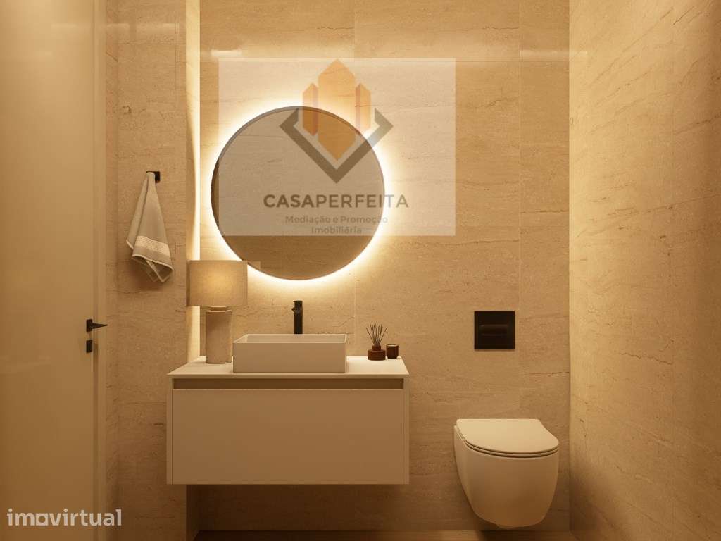 Apartamento T1 com Piscina, Varanda e Lugar de Garagem - Valadares - Grande imagem: 4/11