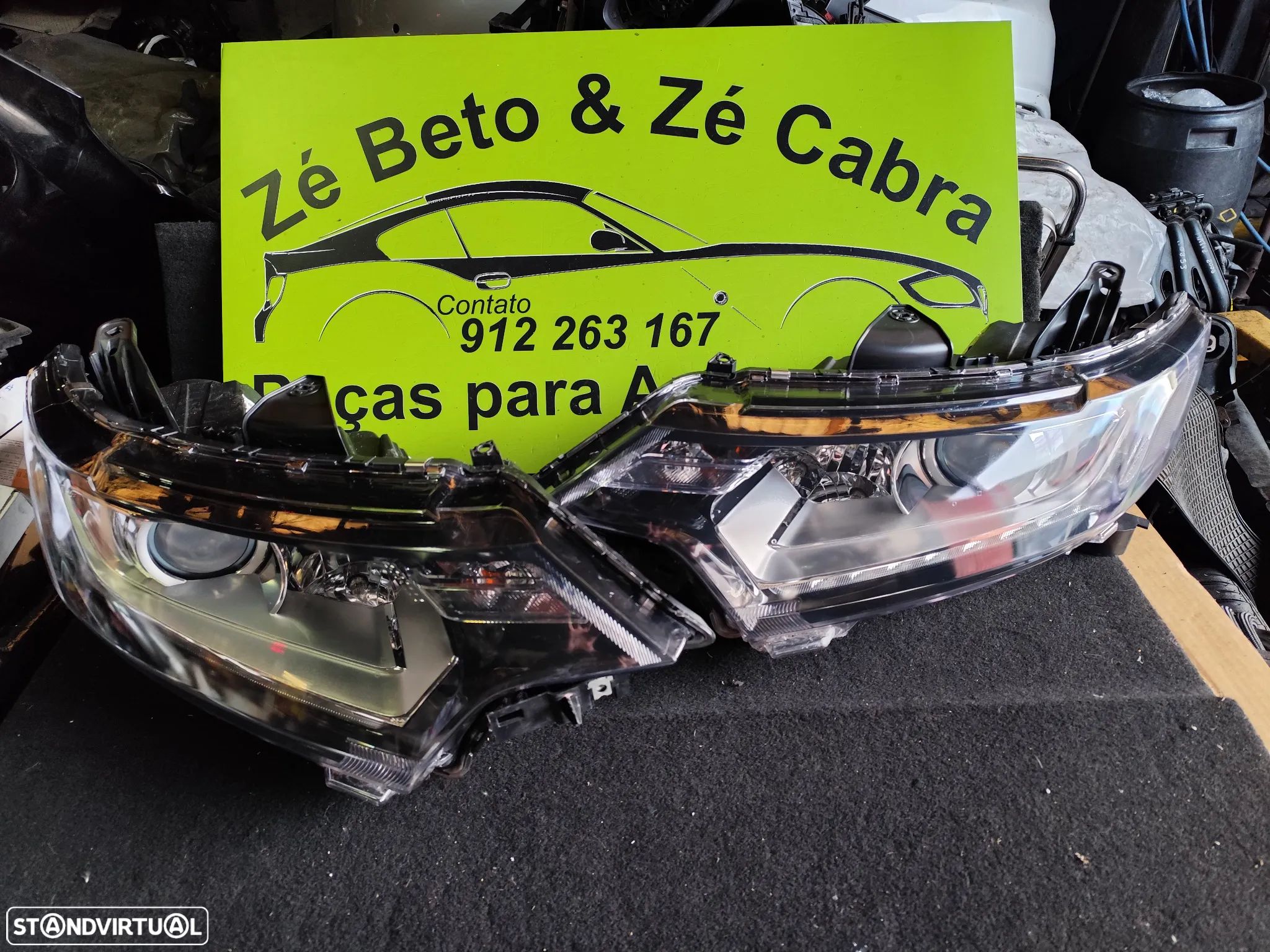 MITSUBISHI OUTLANDER FAROL LED DIREITO ESQUERDO - FF623 FF624 - 1
