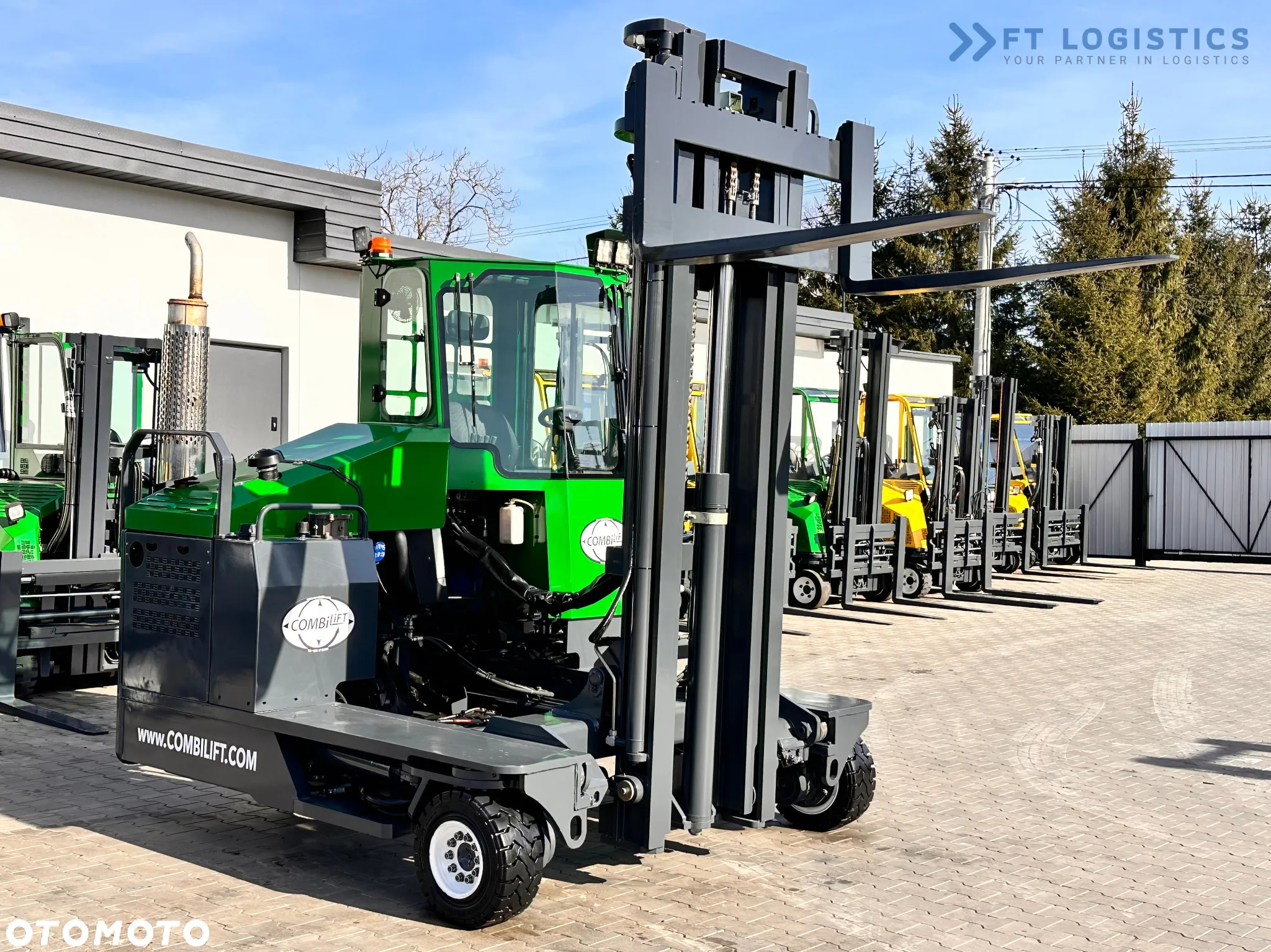 Combilift C4000 / LPG / DUPLEX / 4500MM / WOLNY SKOK / JAK NOWY - 14