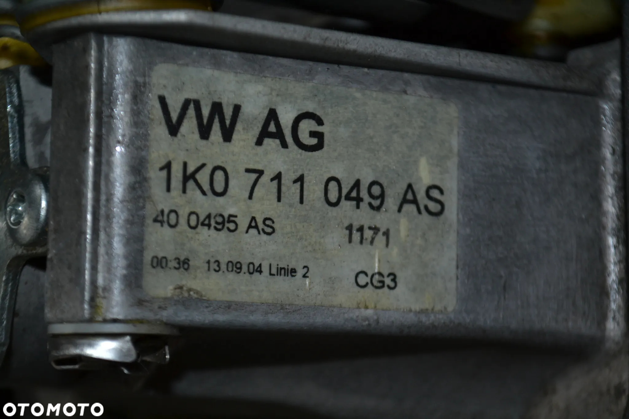 VW AUDI SEAT SKODA WYBIERAK DZWIGNIA LEWAREK ZMIANY BIEGÓW 5 B 1K0711049AS - 2