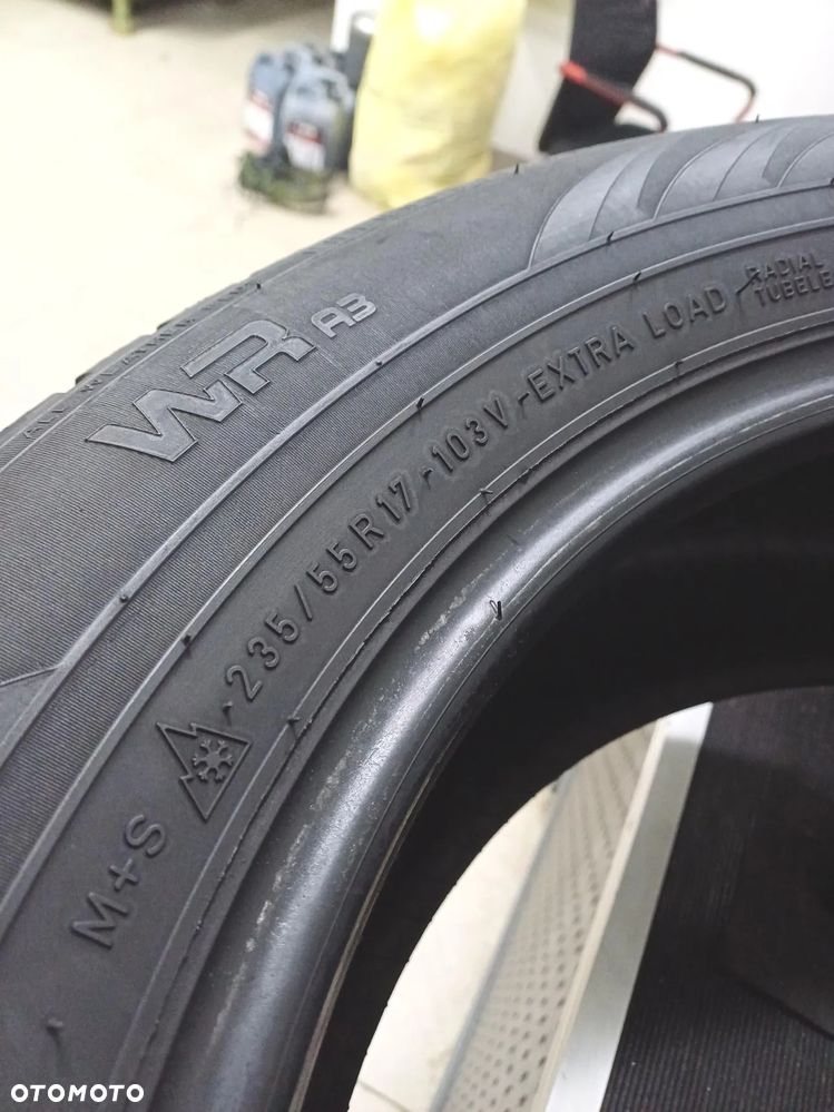 4x 235/55R17 nokian  opony zimowe 6mm 52524 - 7