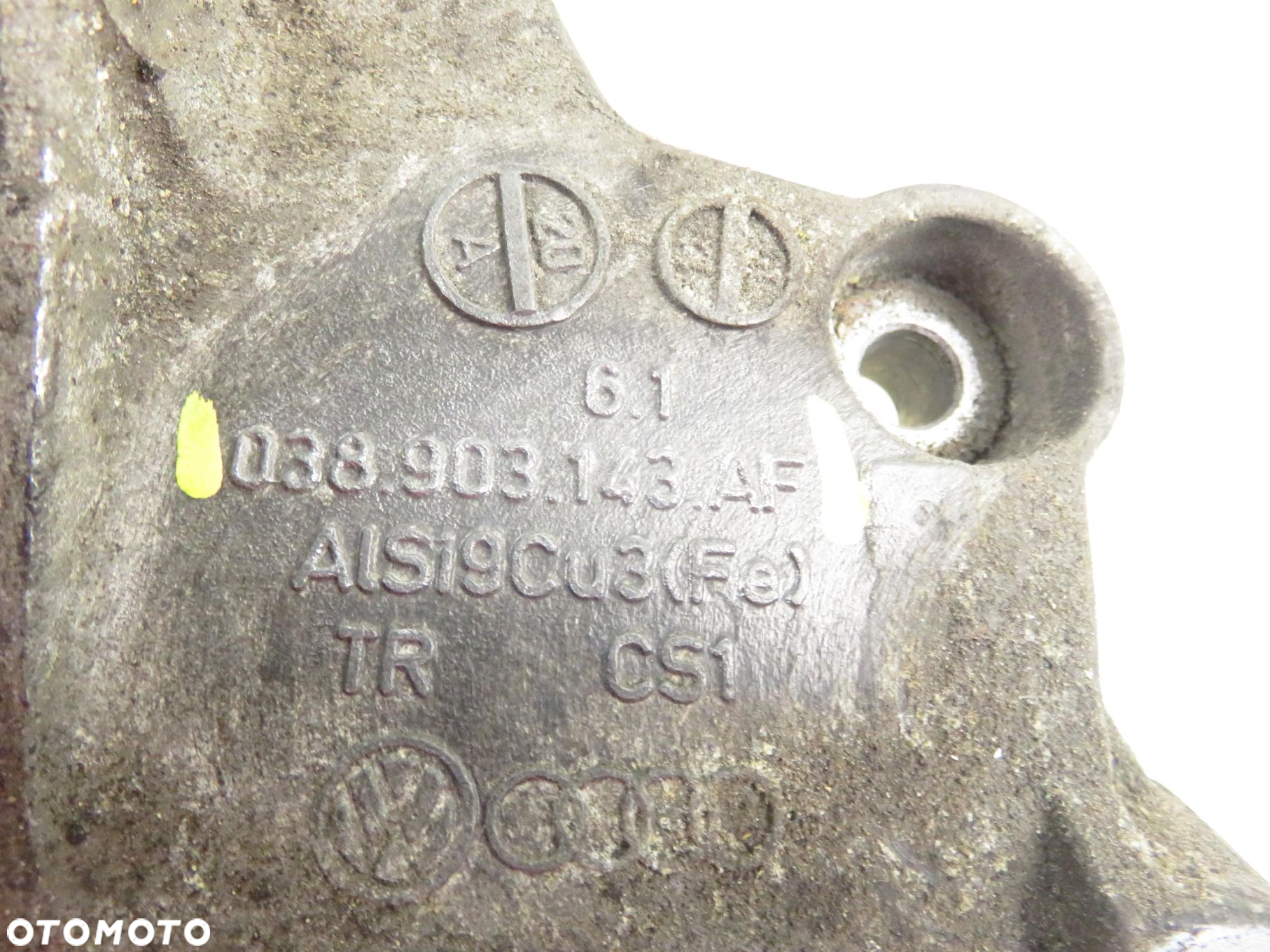 ŁAPA ALTERNATORA VW PASSAT B6  2.0 TDI - BMP 038903143AF 03G903315C - 9