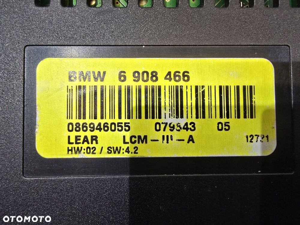 sterownik moduł świateł lcm bmw 5 e39 6908466 - 3