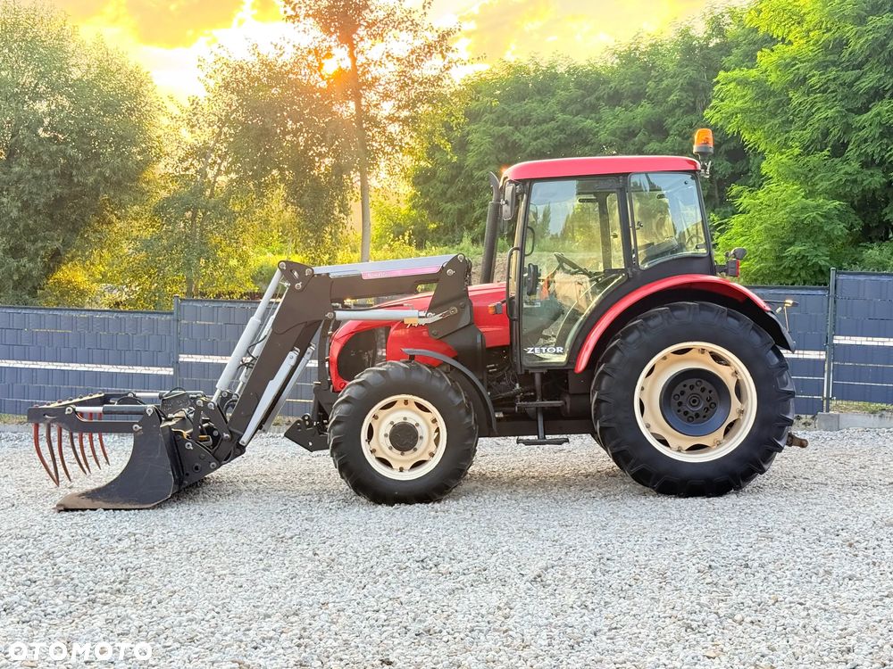 Zetor * Traktor Zetor 7441 Proxima * TUR Ładowacz Łyżka * TUZ * Wałek Wom * - 12
