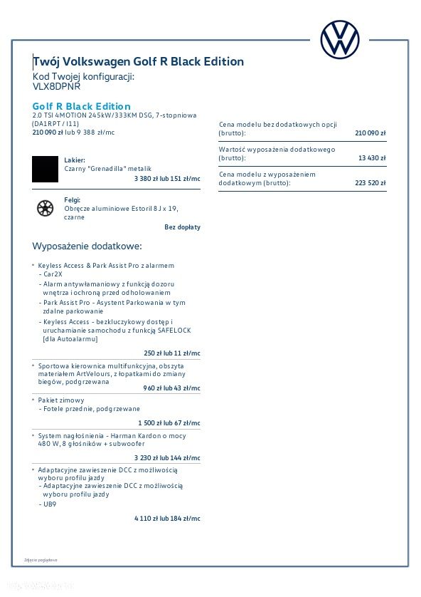 Volkswagen Golf 2.0 TSI 4Motion R Black Edition DSG - 12