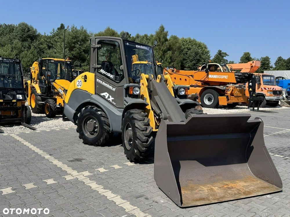 Mecalac AX 700 Szybko-Złącze Łyżka Super Stan - 4