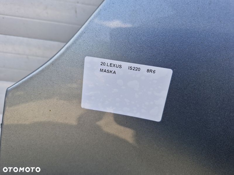 lexus is220 maska pokrywa silnika przód przednia 8r6 - 8