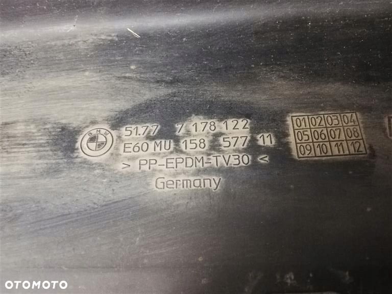 Listwa progowa ZEWNĘTRZNA prawa BMW Seria 5 E61 KOMBI 2003-2010 - 13