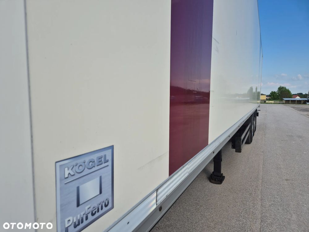 Kögel IGŁA INPOST DPD DHL ! ROLETA z Niemiec JAK NOWA / SAF PODNOSZONA OŚ / z Niemiec / TOP STAN 2015/  KOFFER KONTENER IZOTERMA ISO ISOKOFER ISOTERM GRUBY GRUBA AMAZON - 15