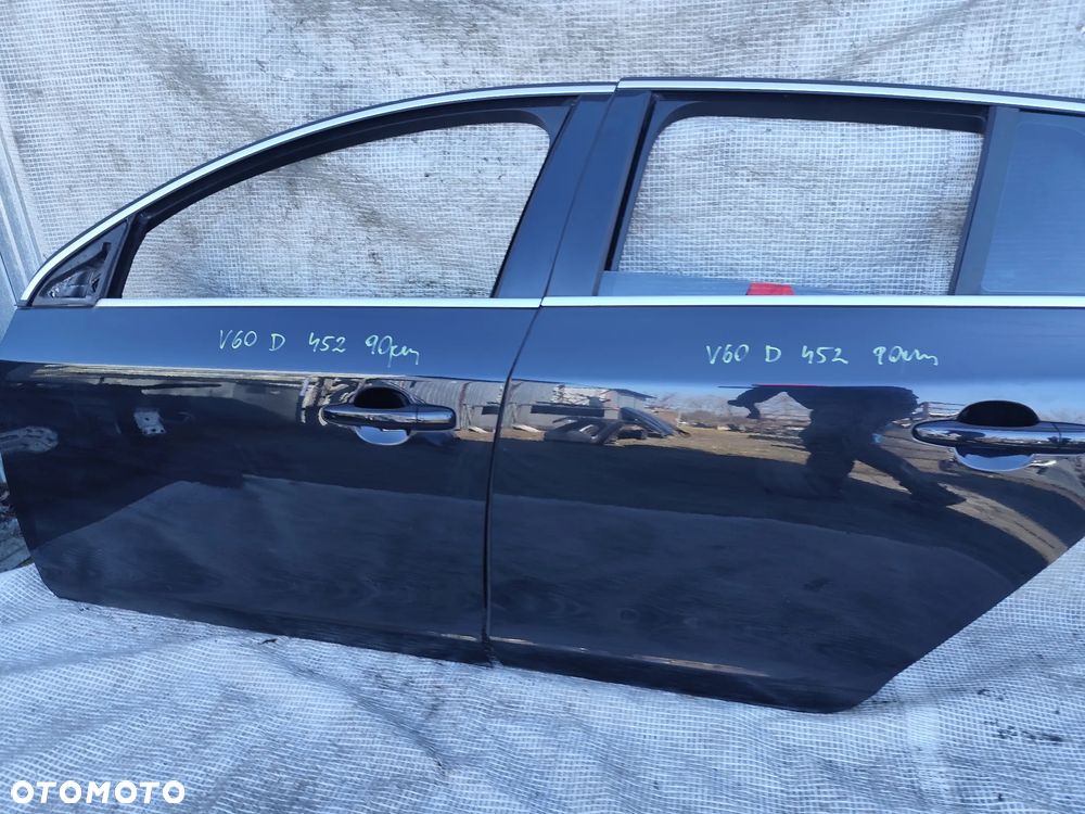 Volvo V60 I 10-18 Drzwi Przód Tył Lewe Tył Kompletne w kolor 452 2 sztuki - 17
