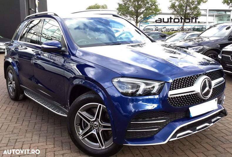 Praguri aluminiu Mercedes Benz GLE W167 (2019+) trepte laterale - 1
