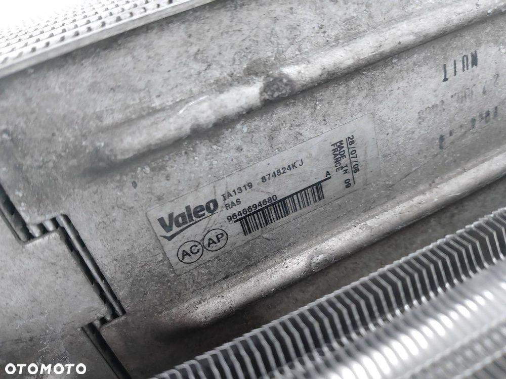 PAS PRZÓD, CHŁODNICE, WENTYLATOR PEUGEOT 307 SW 968035428002  9646694680 - 3