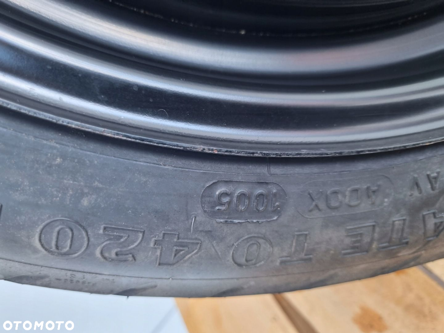 Toyota Auris KOŁO DOJAZDOWE dojazdówka 125/70 R17 5x114,3 2170602 - 6