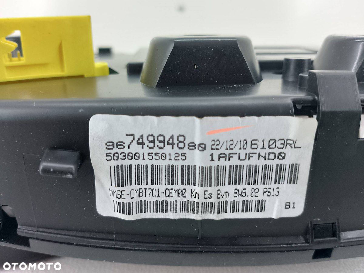 LICZNIK PEUGEOT 308 9674994880  503001550125 1.6 VTI - 8