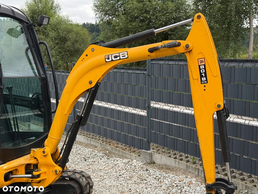 JCB MINIKOPARKA JCB 8018 3 Łyżki Stan IDEALNY - 18