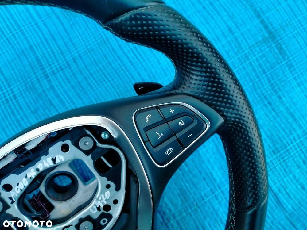 Mercedes X W470 Kierownica Łopatki skóra - 7