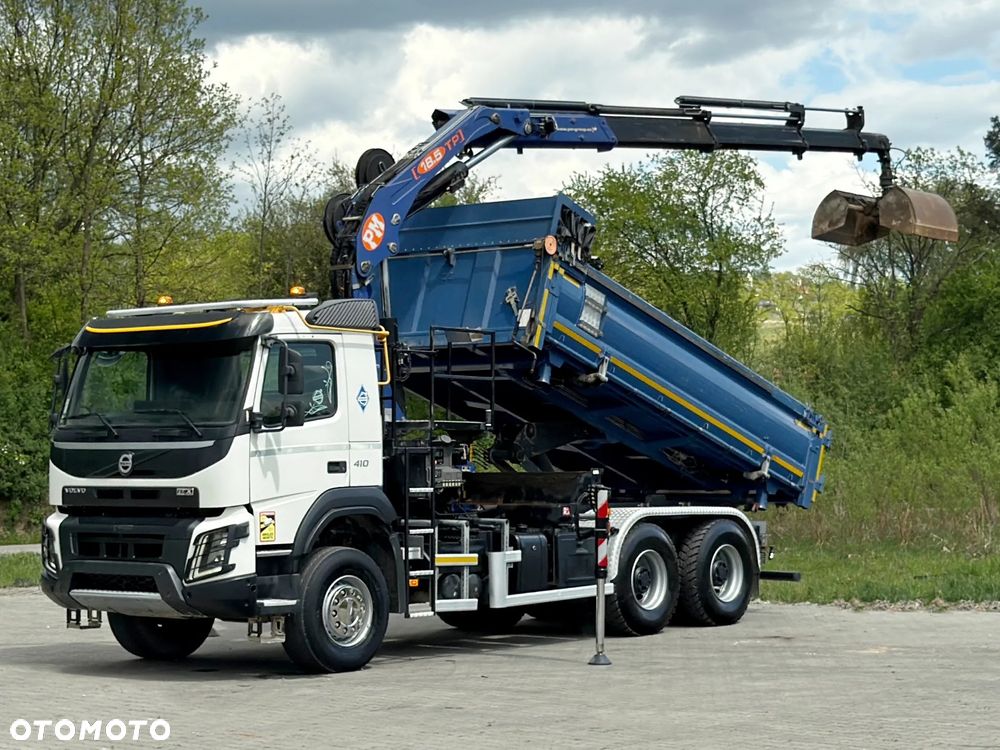 Volvo FMX 410 * WYWROTKA 5,00 m + PM 18.5 TP + PILOT + BORDMATIC / 6x4 - 2