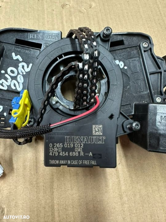 Maneta semnalizare si stergatoare RENAULT CLIO an 2012-2018 cu senzor unghi volan si spira airbag - 5