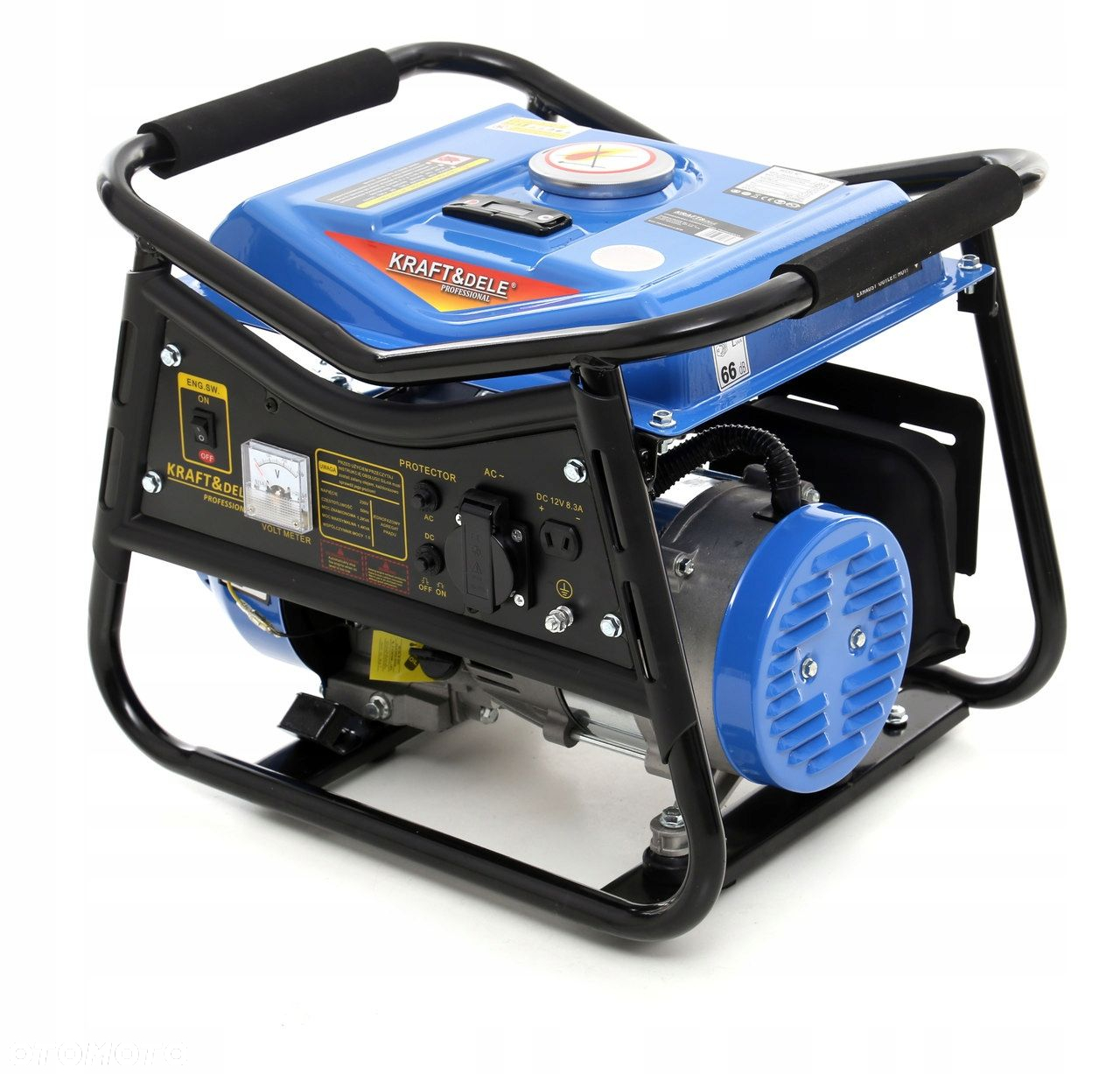 AGREGAT PRĄDOTWÓRCZY GENERATOR PRĄDU PRZENOŚNY JEDNOFAZOWY 1500W 230V KD140 - 5