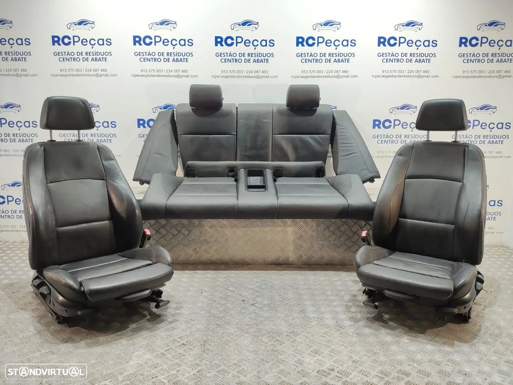 Conjunto de Bancos BMW Serie 1 E82 Coupe Pack M Pele - 1