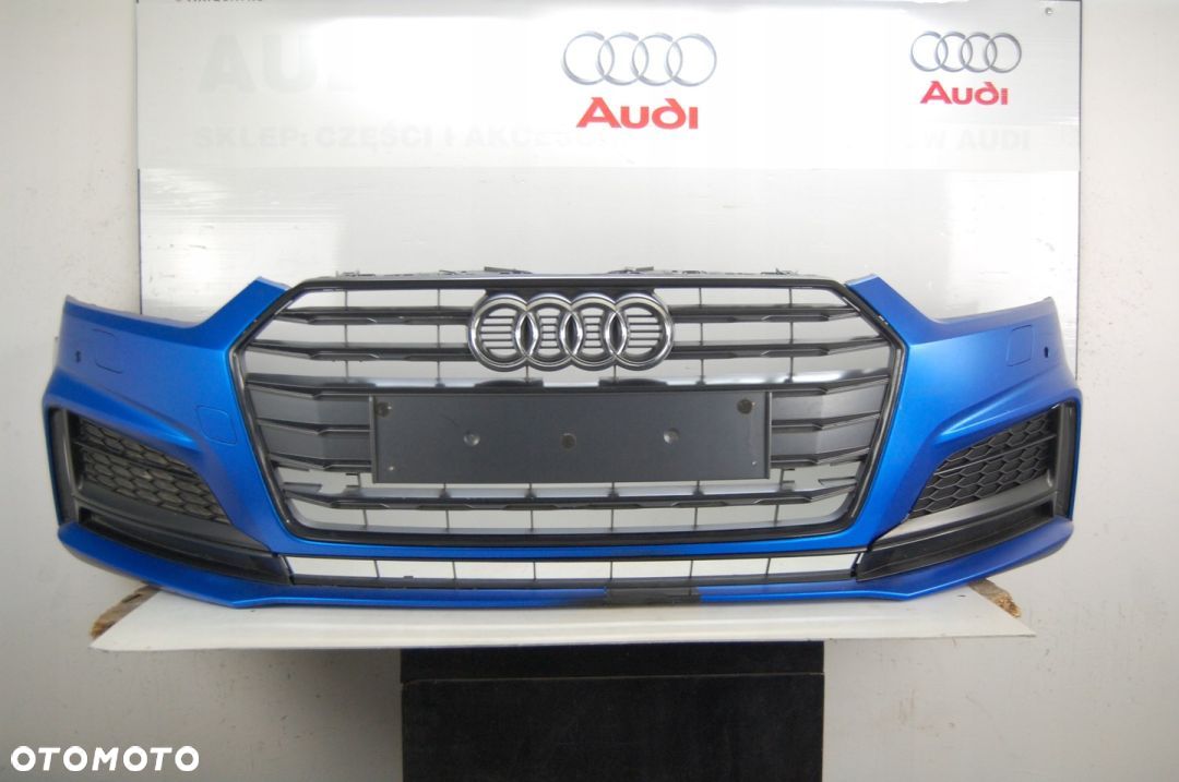 ZDERZAK AUDI S5 A5 S-LINE 8W 8W6 17-20 BLACK LINE - 1