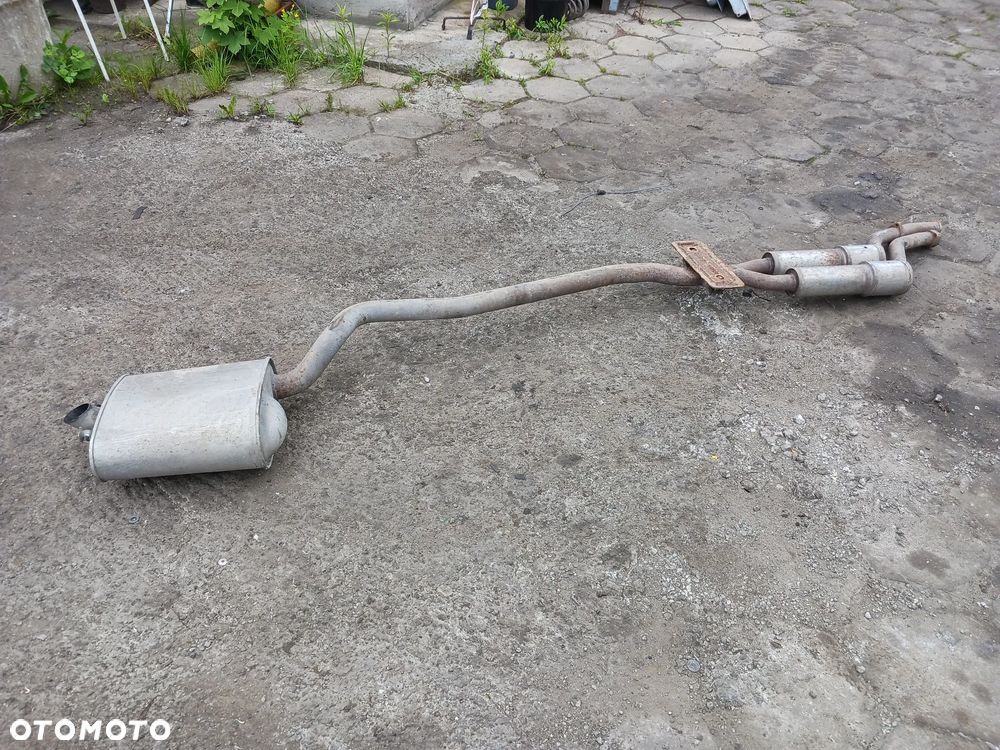 Wydech kompletny BMW E39 3.0D diesel 193 KM tłumik puszki katalizatora podpora flansza - 2