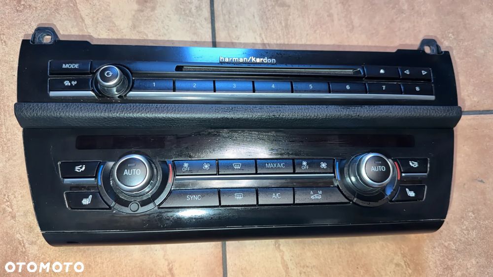 PANEL KLIMATYZACJI RADIA BMW F10 F11 9328425 - 1