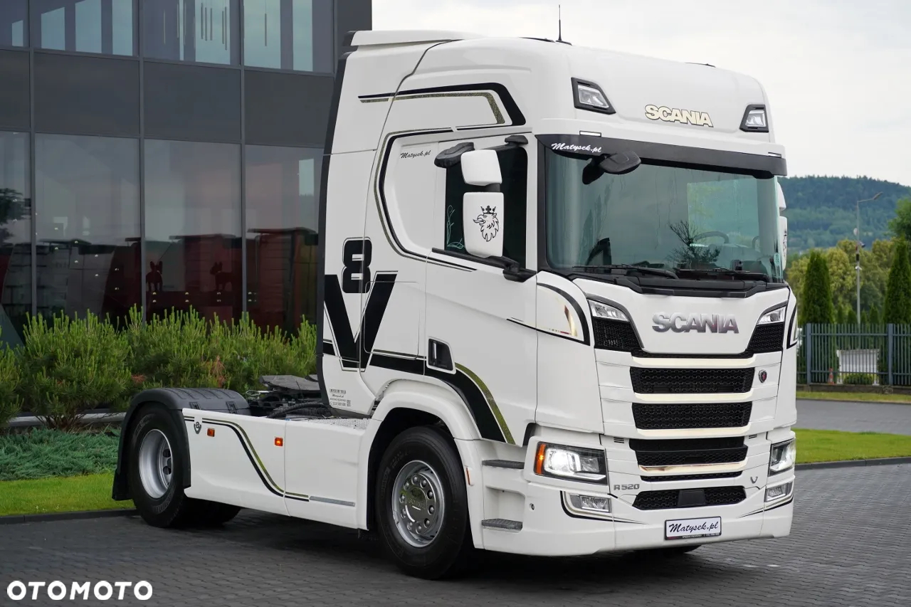 Scania R 520 / V8 / HYDRAULIKA / RETARDER / KLIMA POSTOJOWA  / CAŁA NA PODUSZKACH  / OPONY 100% /  PO KONTRAKCIE SERWISOWYM / SPROWADZONY - 3
