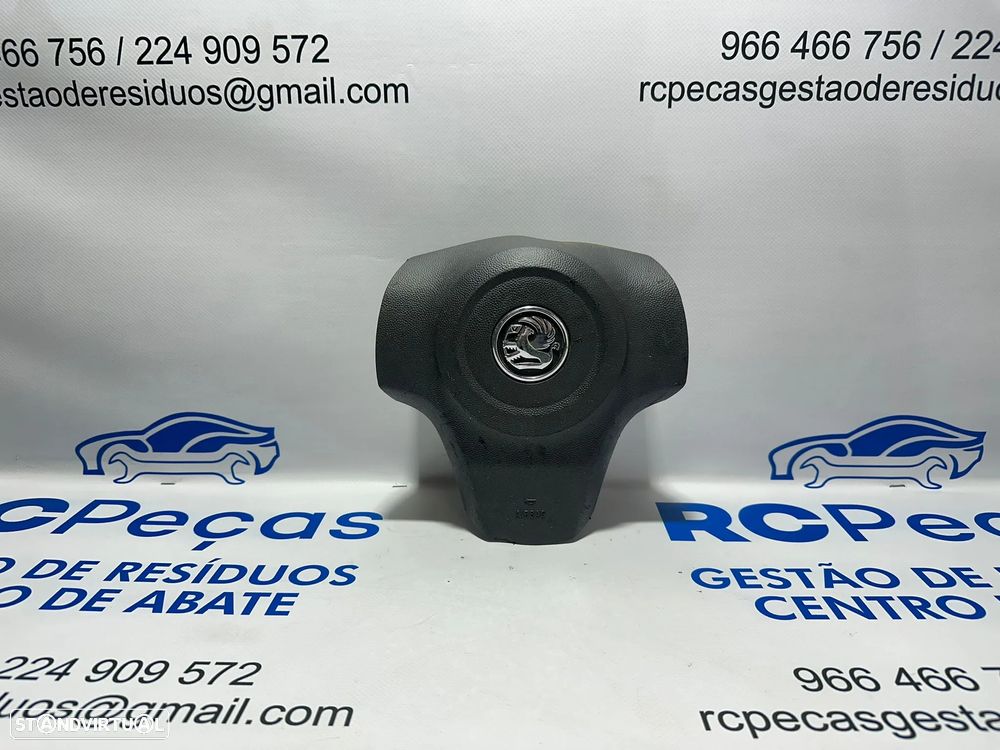 .Airbag Volante Condutor GM Opel Corsa D 13235771 2006 - 2014 - 2