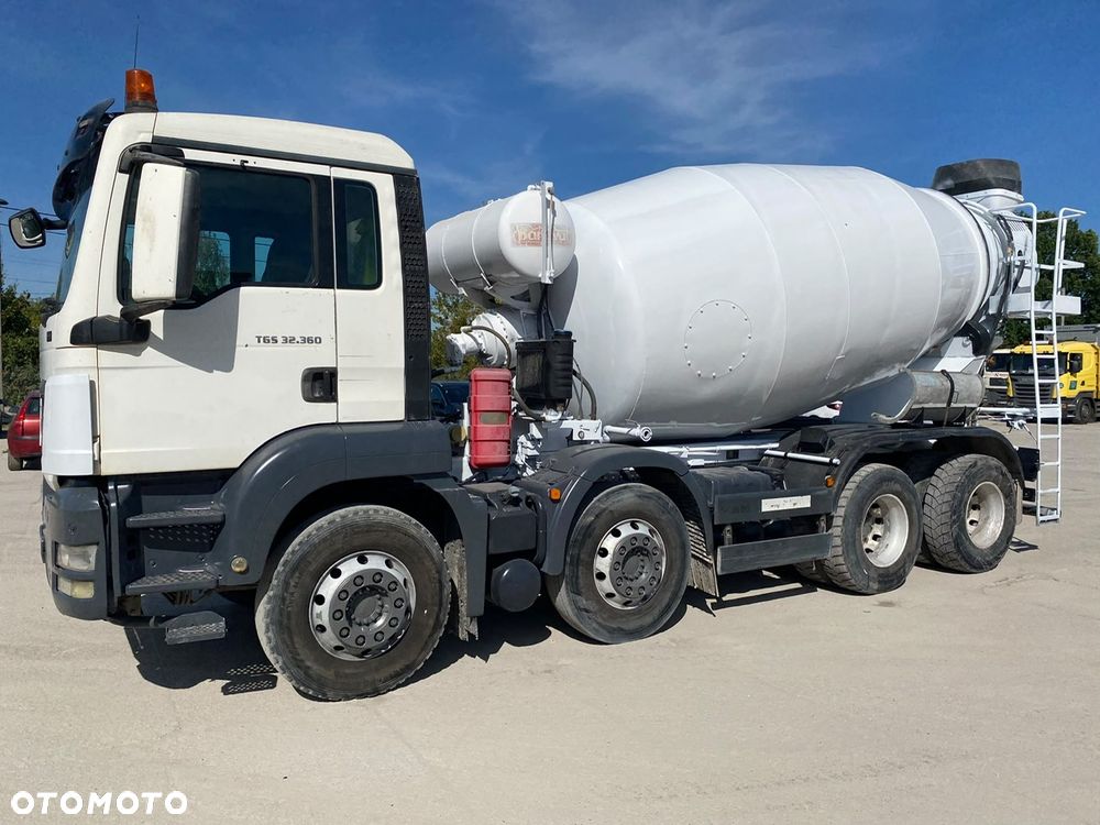 MAN TGS 32.360 Betonomieszarka 9/10 m3 - 2
