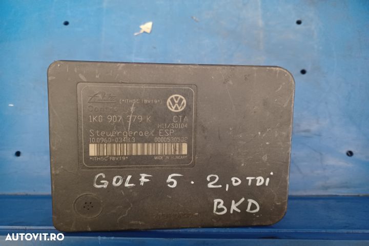 Pompa ABS 1K0614517H, 1K0907379K Volkswagen VW Golf 5 [2003 - 2009] V - 1