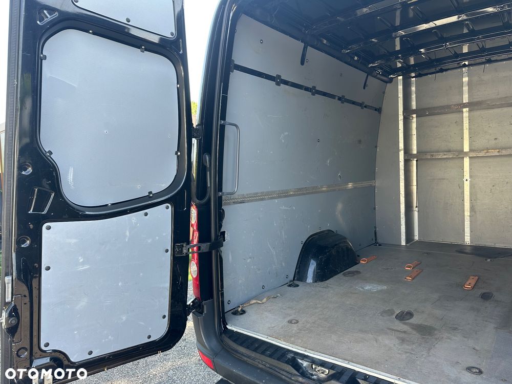 Volkswagen Crafter 2.0tdi 136ps 6oso brygadowka Maxi czarna - 21