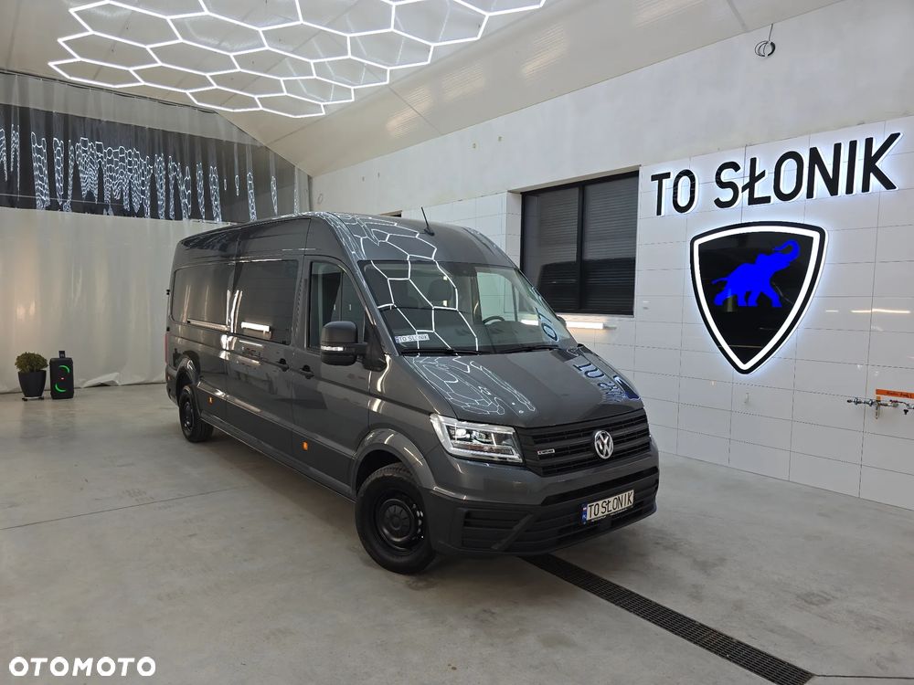 Volkswagen CRAFTER 4 MOTION AUTOMAT-8 Bie TDI 177KM Długi 7-OSOBOWY BOGATA OPCJA WYPOSAŻENIA NAVI KAMERA COFANIA FUL LED LAKIER METALIZOWANY FOTEL KIEROWCY PNEŁMATYCZNY Z MASAZEM SALON PL STAN NOWY NOWY NOWY - 6