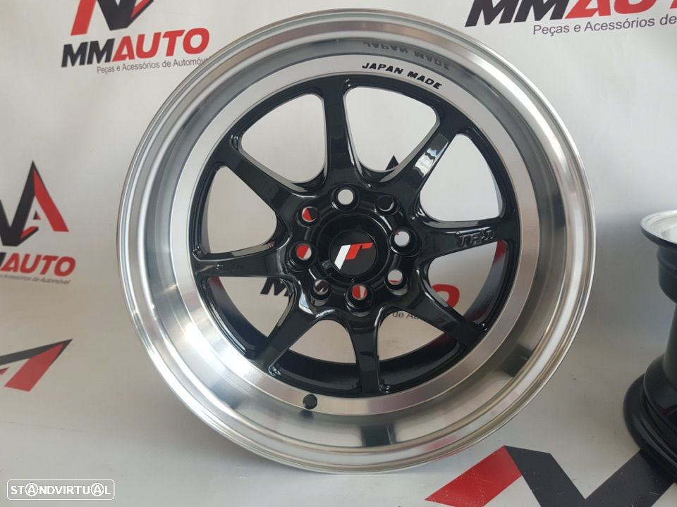 Jantes Japan Racing TF2 Black 15 - 5