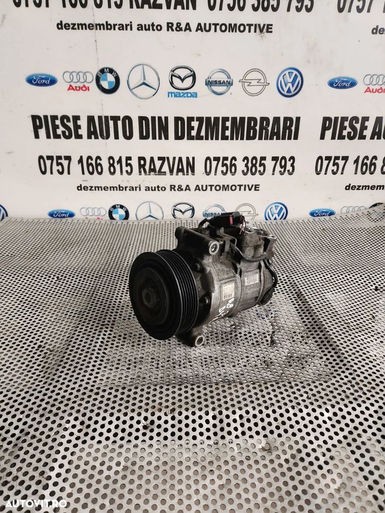 Compresor Clima Ac Audi A5 A6 A7 A8 3.0 D Euro 5 An 2010-2011-2012-2013-2014-2015-2016-2017 Cod 4HE - 2