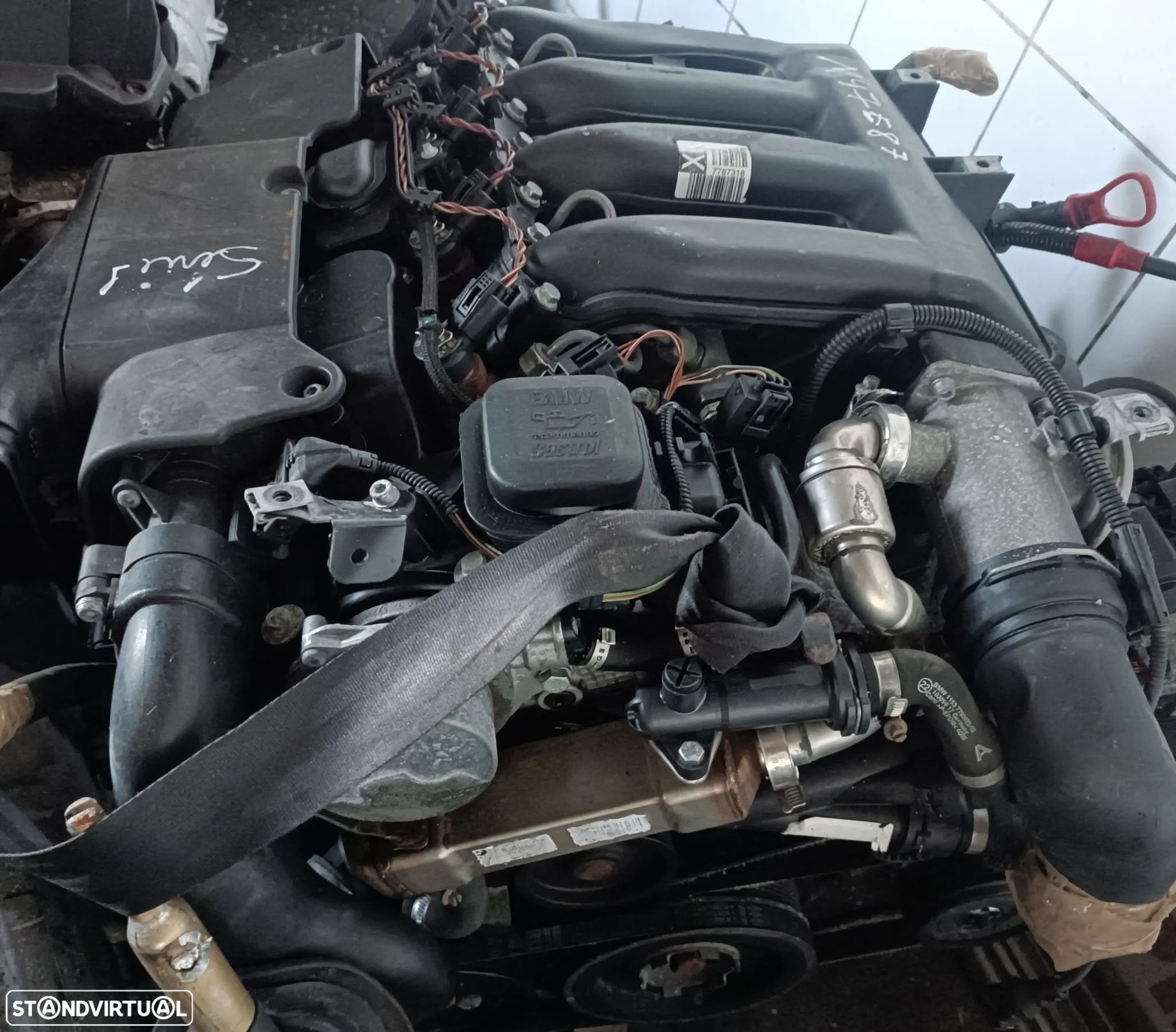 MOTOR BMW 120D 320D E87 E81 E90 E91 163CV M47D20 204D4 - 1