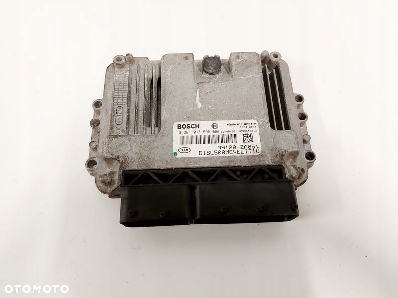 kia sportage 3 iii 1.7 komputer sterownik silnika ecu 391202-2a051 - 1